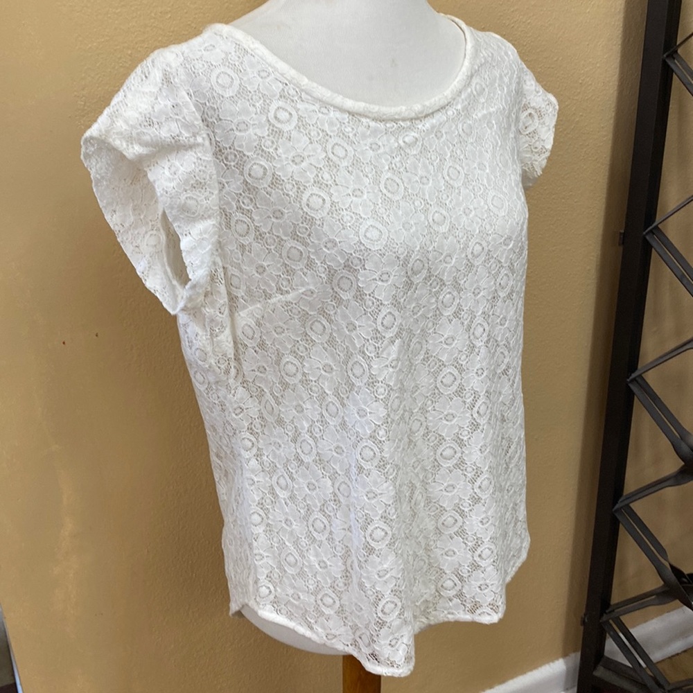 Stylus lace t shirt